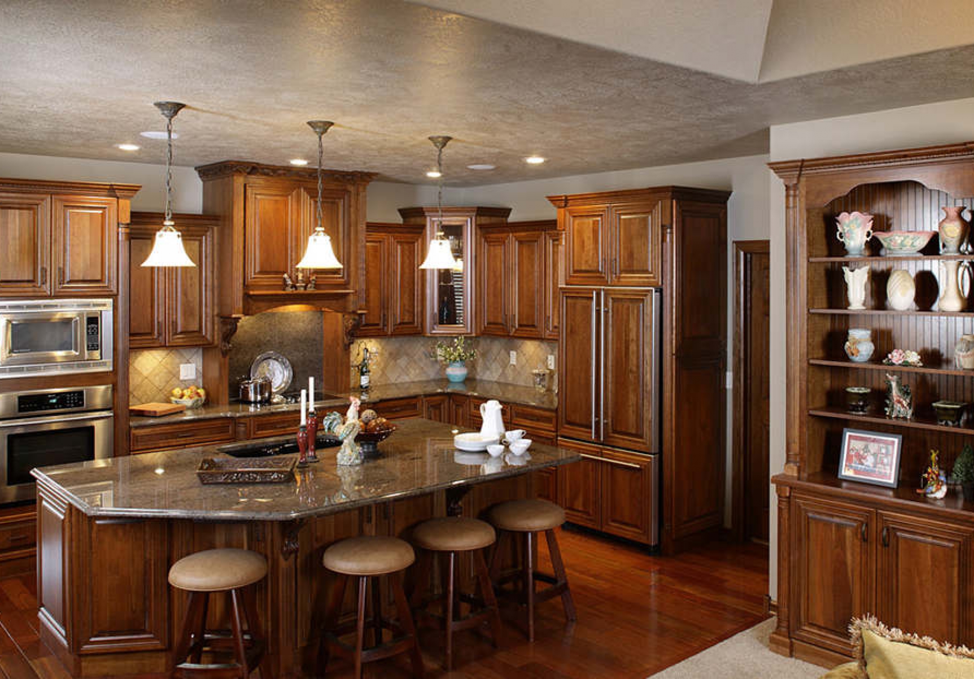 Cleaning and Maintenance of Counter-tops and Solid Wood Kitchen Cabinet Doors