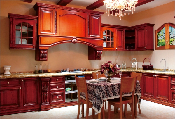 Solidwood Kitchen Cabinets Style 1